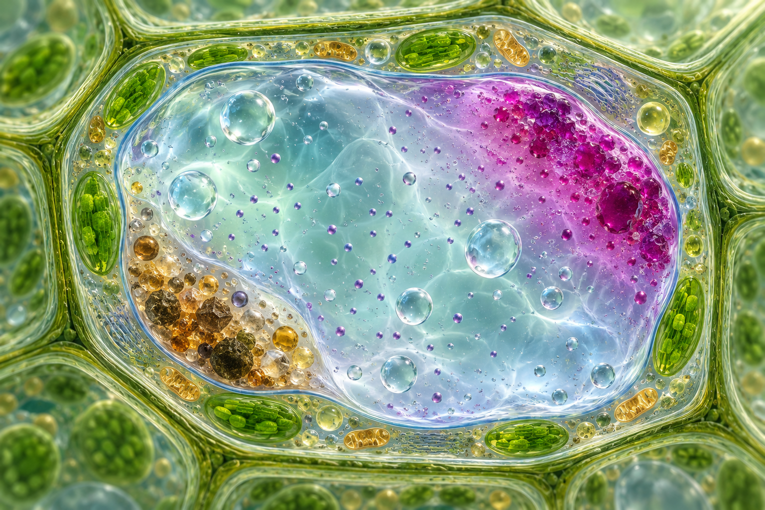 Vacuole Manager science illustration